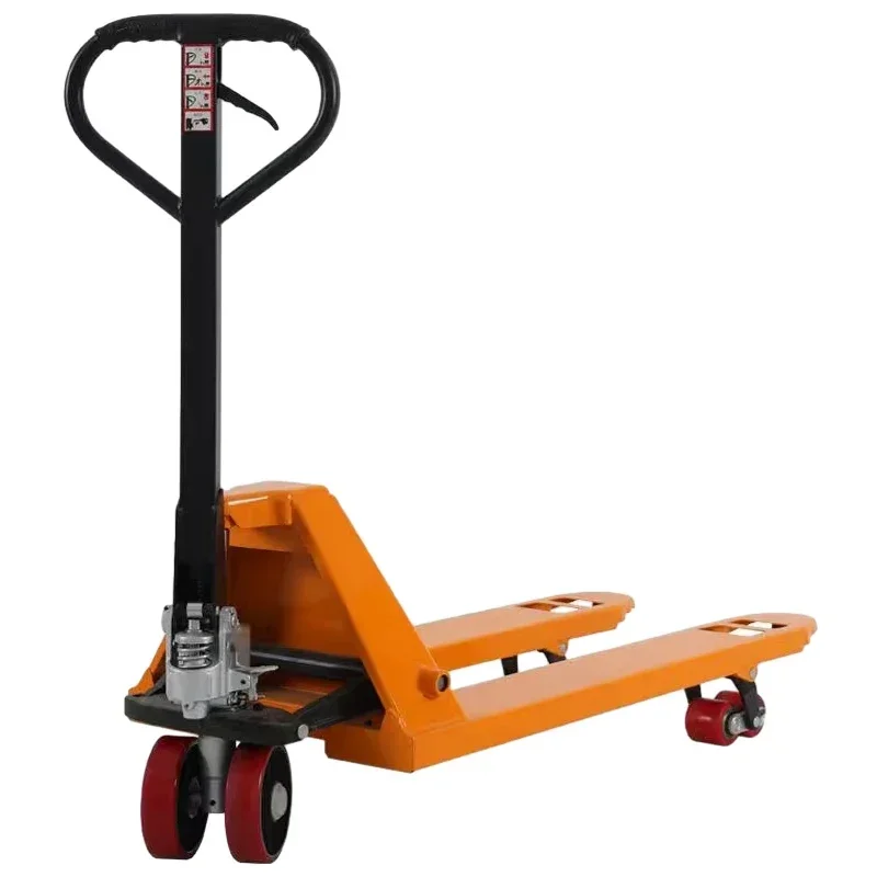 Draagbare Hydraulische Pallet Stapelaar Heftruck 2/2.5/3/5 Ton Handmatige Pallet Truck Takel Te Koop