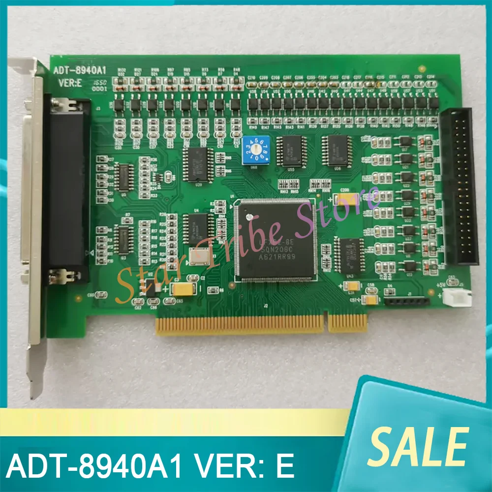 ADT-8940A1 VER: E Bus High Performance Four Axis Servo/Stepper Control Card