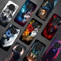 Wolf Animal Cool Phone Case For Huawei Y9 6 7 5 Prime Enjoy 7s 7 8 plus 7a 9e 9plus 8E Lite Psmart Shell