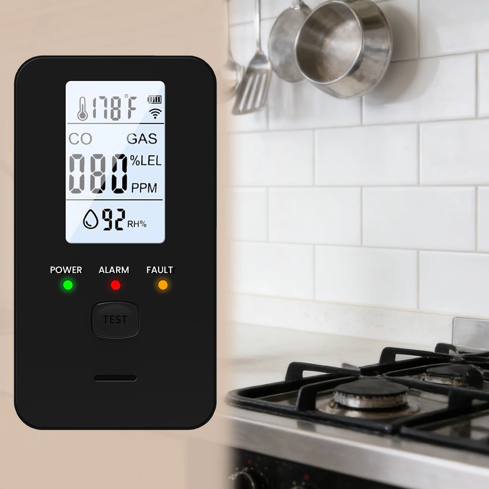 4-in-1 Gas & Carbon Monoxide D - Co Detector Plug review and price
