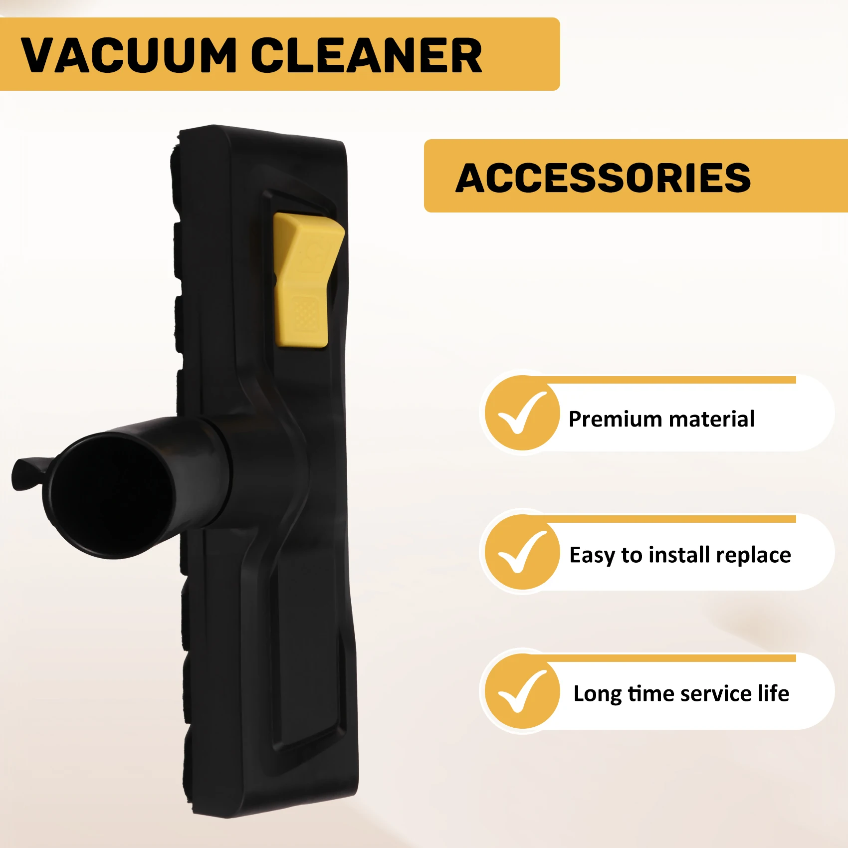 A76G-Multipurpose Floor Tool Compatible For Karcher SE5 SE6 WD2 WD3 WD4 WD5 WD6 WD6P WD7 Vacuum Cleaner (35 Mm)
