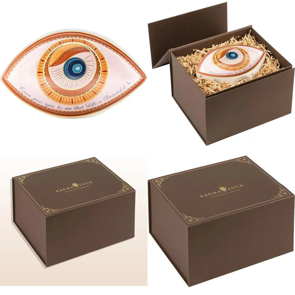 

Evil Eye Ceramic Statue: Embrace Positivity and Enhance Home Decor with This Beautiful Lucky Charm (Size: 20 x)