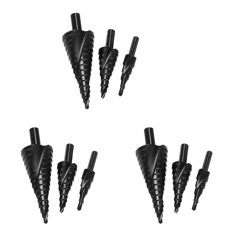 set-di-punte-a-gradino-in-acciaio-rapido-al-cobalto-ralca-9pcs-4-32mm-con-punta-a-spirale-in-acciaio-rapido-ad-azoto-per-metallo-conico-con-gambo-a-tre-punte