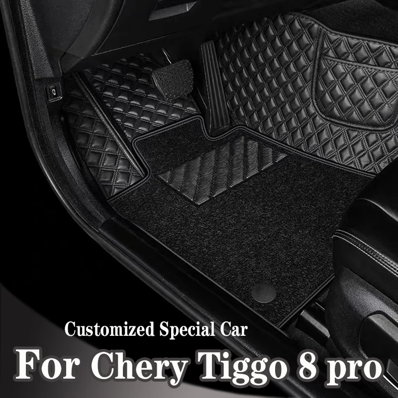 

Car Floor Mats For Chery Tiggo 8 Tiggo 8 Pro Five Seats 2022 2023 Custom Auto Foot Pads Automobile Cover Interior Accessories