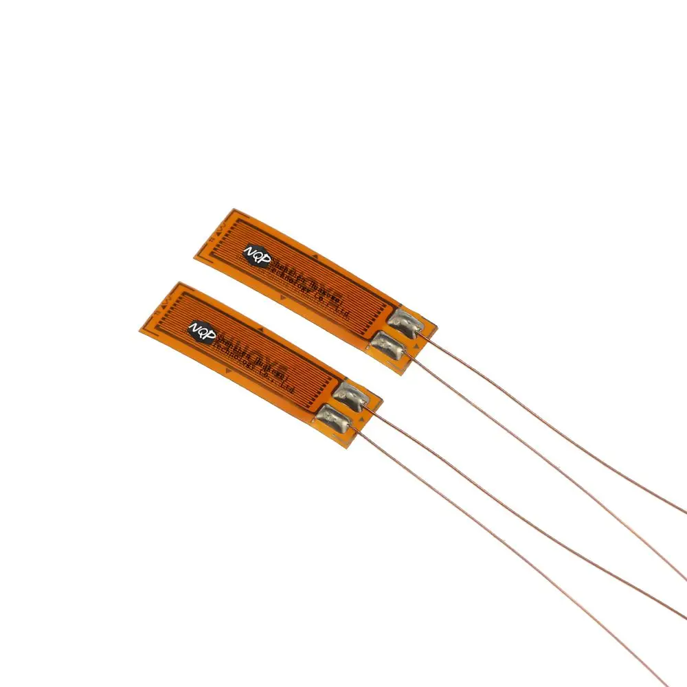 Strain Gauge BF120-9AA, high precision, resistive type, resistance value of 120 ohms, used in load cells.