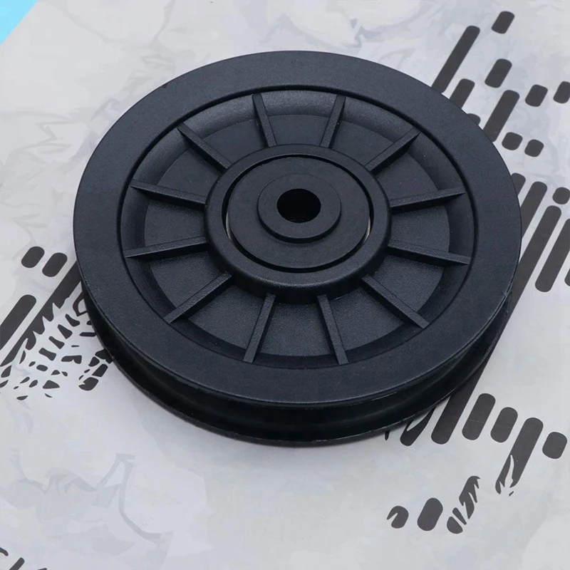 8 Pcs Universal 105Mm Diameter Wearproof Bearing Pulley Wheel Cable Gym Fitness Equipment Part