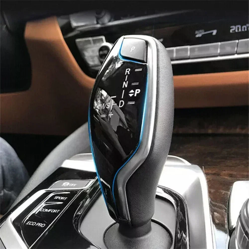 Car Gear Shift Knob Panel Cover For BMW LHD For X3 For X4 G01 G02 2018-23 For 7 G11 2017-23 For 6 G32 2018-23 For 5 G30 2018-23