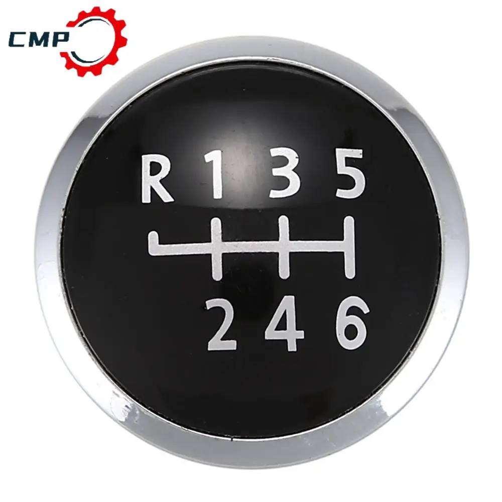 

1Pcs 6 Speed Gear Knob Emblem Badge Cap 7H5711144d For Transporter T5 2003 To 2010 And T5 Gp Transporter 2010 Onwards