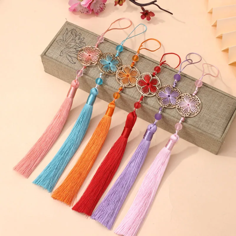 2–10 Stück chinesische klassische Quasten, zarte Quastenanhänger im ethnischen Stil für DIY-Schmuckherstellung, Zubehör und Ornamente – Detail 5