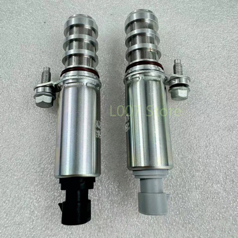 1Set Intake & Exhaust Oil Control Timing Valve Solenoid VVT NO: 12655420 & 12655421 For Chevrolet Captiva 2.4 Equinox GMC Saturn