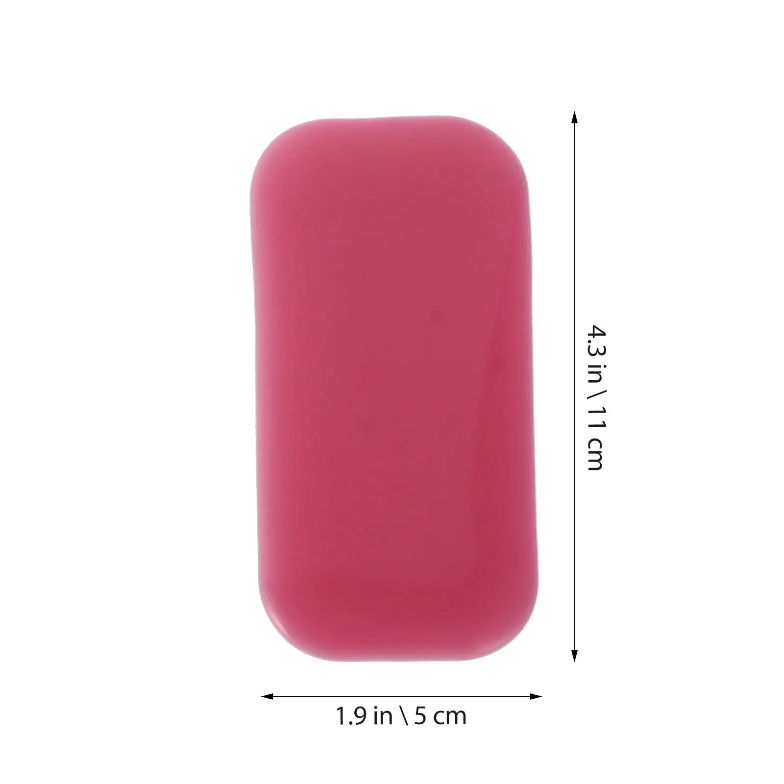 5 pezzi cuscinetto per innesto ciglia in silicone superficie liscia per kit di strumenti per estensione ciglia forniture di bellezza piatto per ciglia finte pallet salone