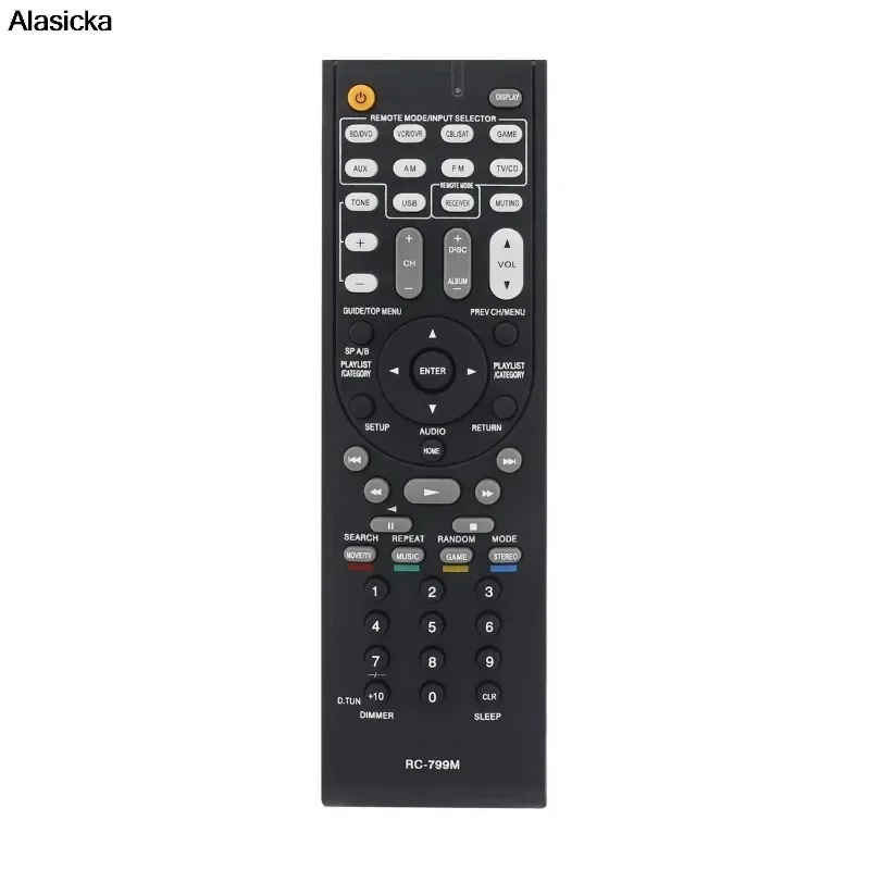 

For Onkyo AV Receiver Remote Control RC-799M 24140799 RC-834M RC-810M RC-812M RC-801M RC-803M RC-807M RC-834M HT-S6500