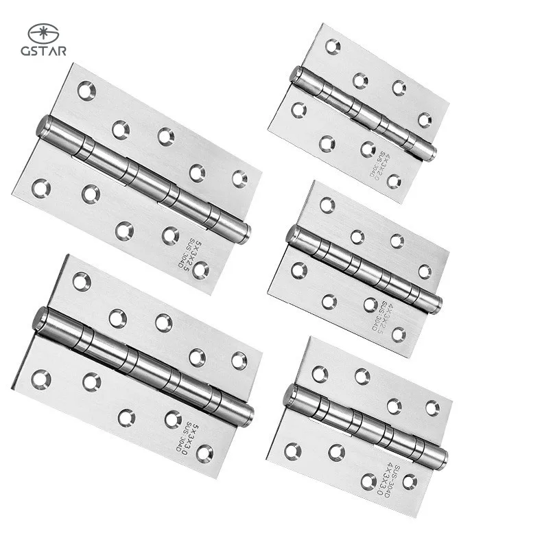 Furniture Hardware Stainless Steel 304 201 Door Hinges Ball Bearing Fire Door Hinge