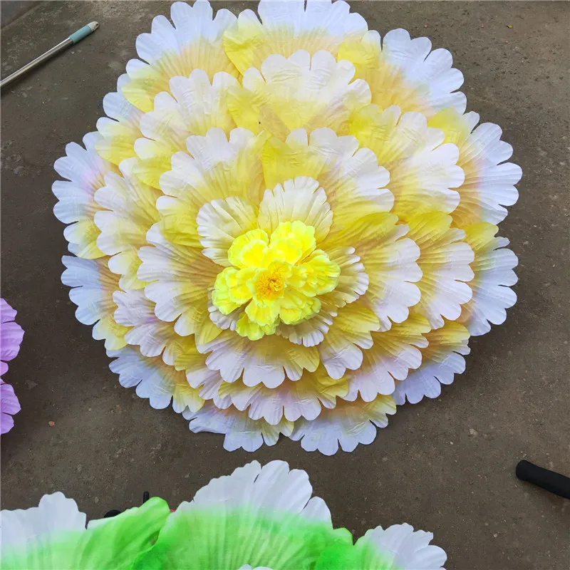 1/5pcs 70cm Retro Chinese Peony Flower Umbrella for Children Kids Dance Performance Props Wedding Decoration