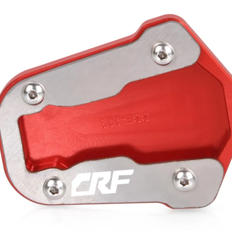 Motorcycle Side Stand Enlarge Pad Kickstand Support Extension Plate FOR HONDA CRF 300 L CRF300L CRF250L CRF300 Rally 2021-2023