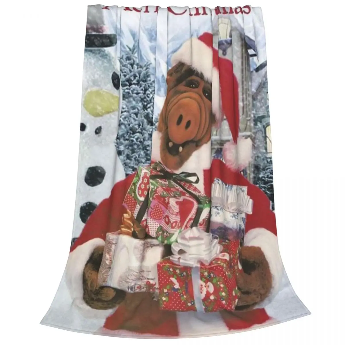 Alf The Animated Series Blankets Flannel Summer Christmas Multifunction Thin Throw Blanket for Bedding Travel Plush Thin Quilt