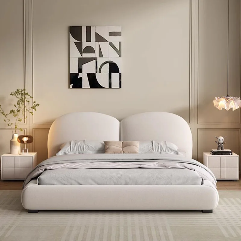Modern Comforter Frame Double Bed Luxury Platform Full Size Double Bed Headboards Living Room Camas De Casal Home Furniture