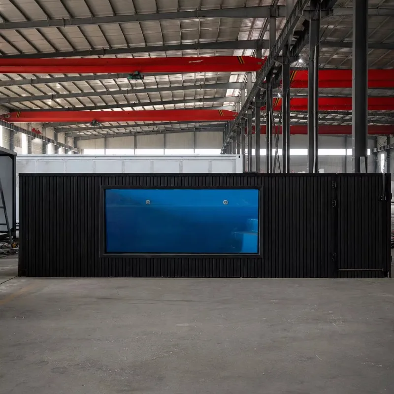 Container Pool Luxury Modular Swimming Pool Outdoor Solution for Residential Commercial Resort and Hotel Use