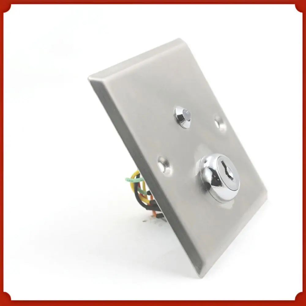 S86KLC Emergency Key Switch Industrial Device Single Pole Output Red Green Indicator For Security System