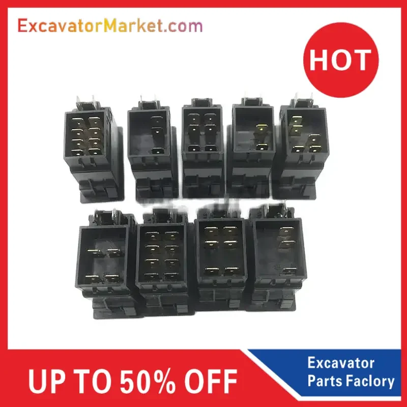 

For Lingong EC140 210B 240B 360 Excavator Accessories Wiper Headlight Switch Button Button Accessories