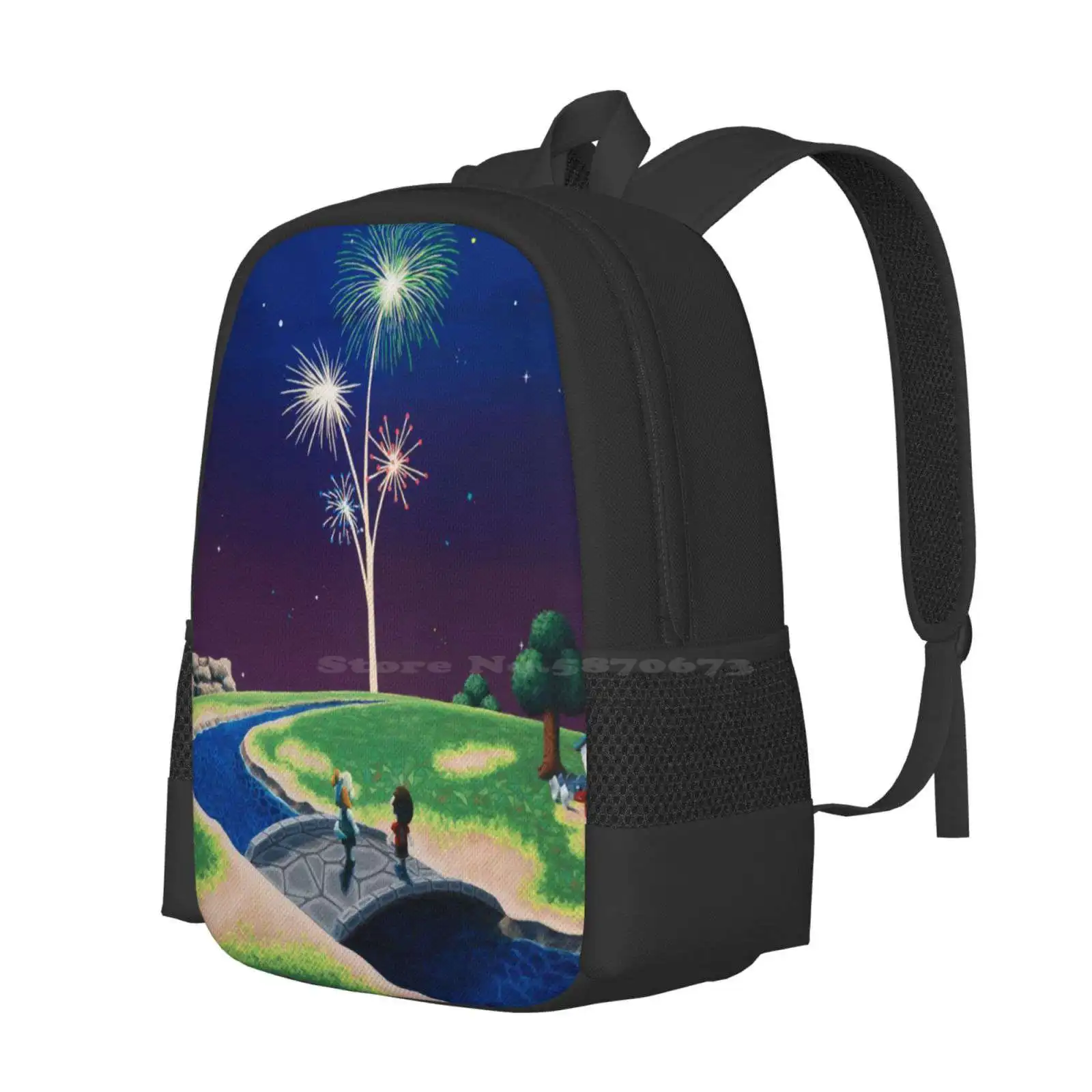 New Year Bag Backpack For Men Women Girls Teenage Malmakes Mallory Georg Mal Georg Acrylic