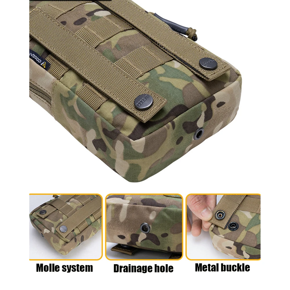 Molle Tactical Pouch Camo Function Pack CS Outdoor Hunting Accessories Storage Pouch  Elastic Box Airsoft Pouch