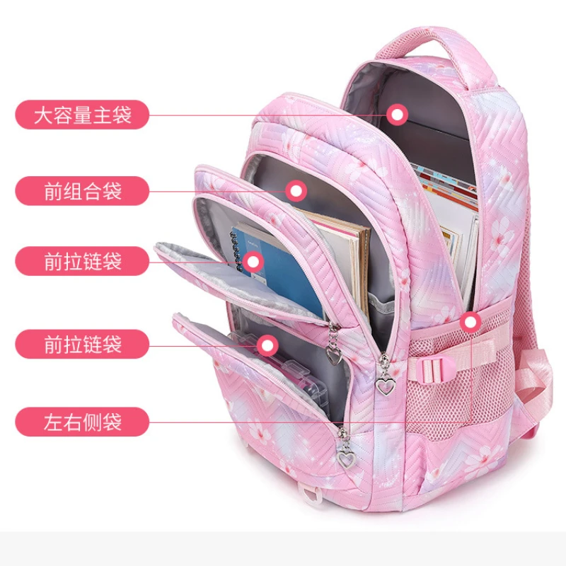 حقيبة ظهر نسائية لطيفة مقاومة للماء حقيبة مدرسية للمراهقات حقيبة كتب نسائية حقيبة سفر Mochilas Para Mujer