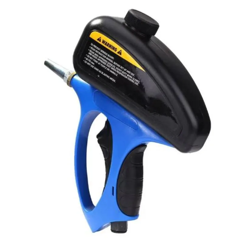 Small Mouth Pneumatic Sandblasting Gun Sandblaster Glass Tombstone Spray Gun Anti-rust Sandblasting Gun