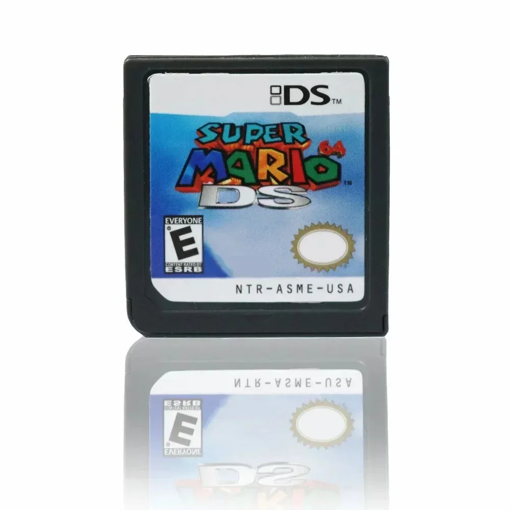 슈퍼 재미있는 핫 마리오 시리즈 DS 게임 카트리지 슈퍼 마리오 브라더스 비디오 게임 콘솔 카드 마리오 카트 마리오 파티 NDSL 2DS 3DS용