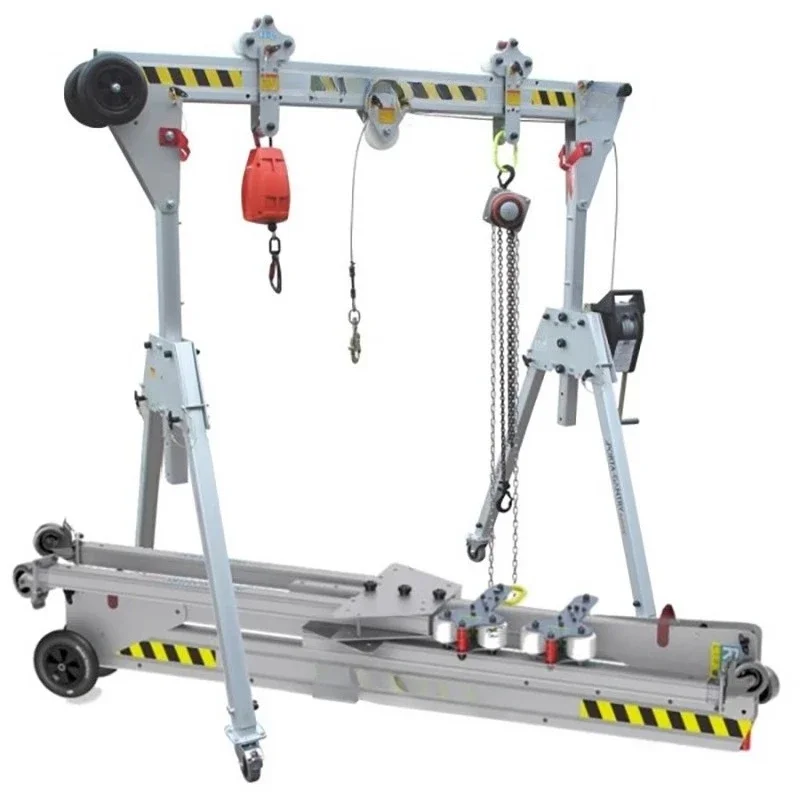 

Alloy gantry foldable with car
