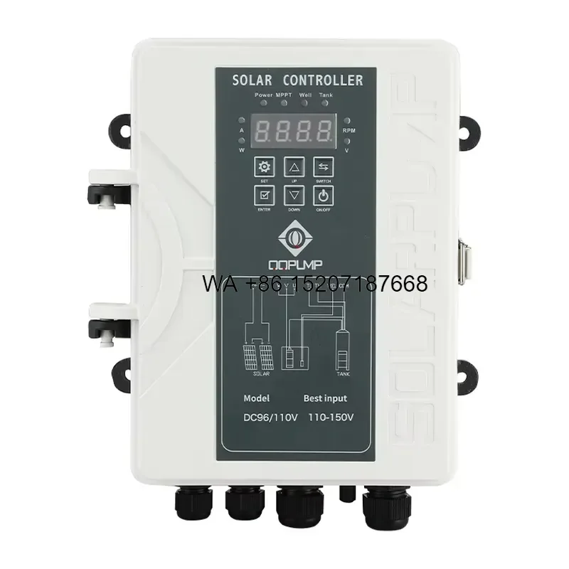 Wmwmnu for QQPUMP 4SC Solar DC Submersible Deep Well Water Pump for Agriculture Farm Irrigation