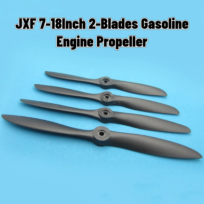 JXF 2-Blades Nylon Propeller 7-18Inch For RC Nitro/Gasoline Airplanes