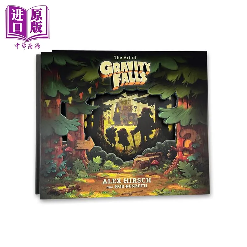 Pre-sale The Art of Gravity Falls Official Artbook Original English Hot Anime Full-Color Design