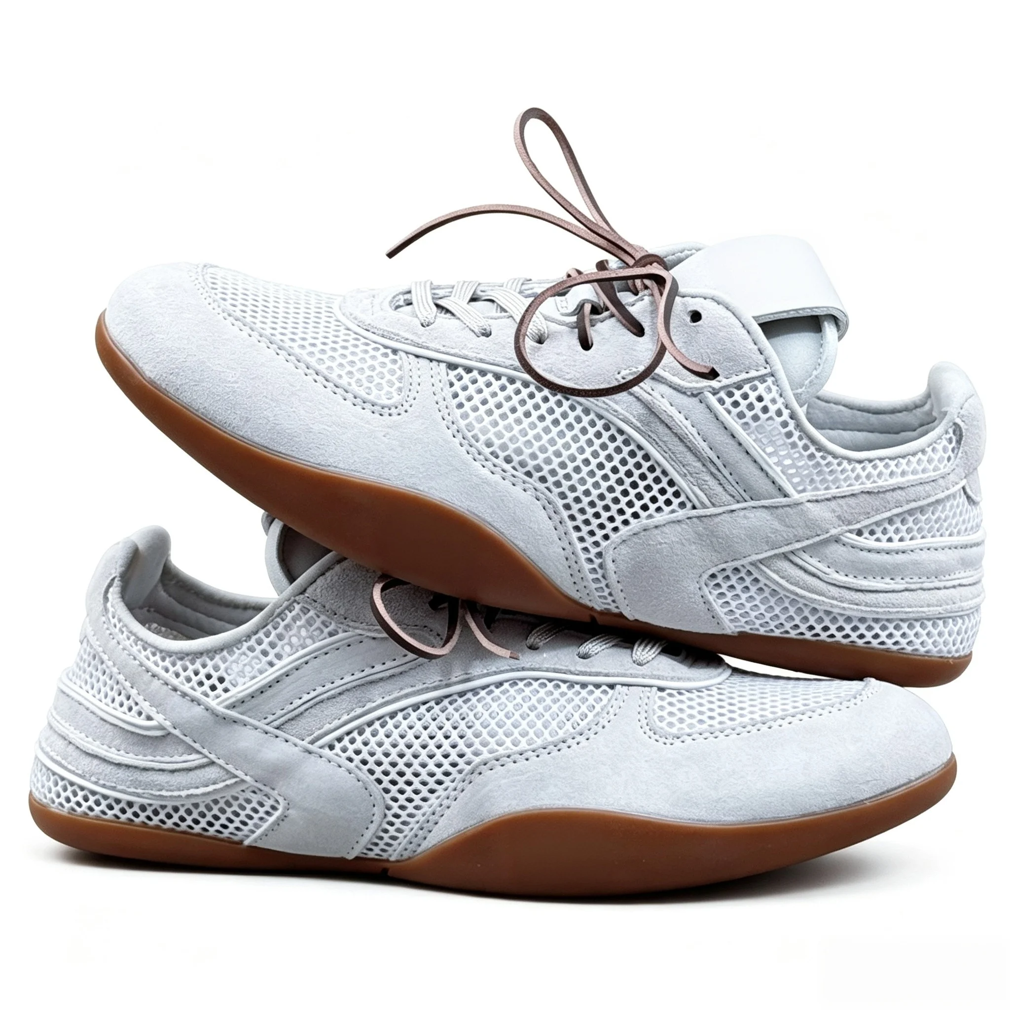 Brand on Sale  Casual Sports Round Toe Lace-up Mesh Training Shoes Outdoor Versatile Sports Running Shoes & Hiking Shoes Unisex