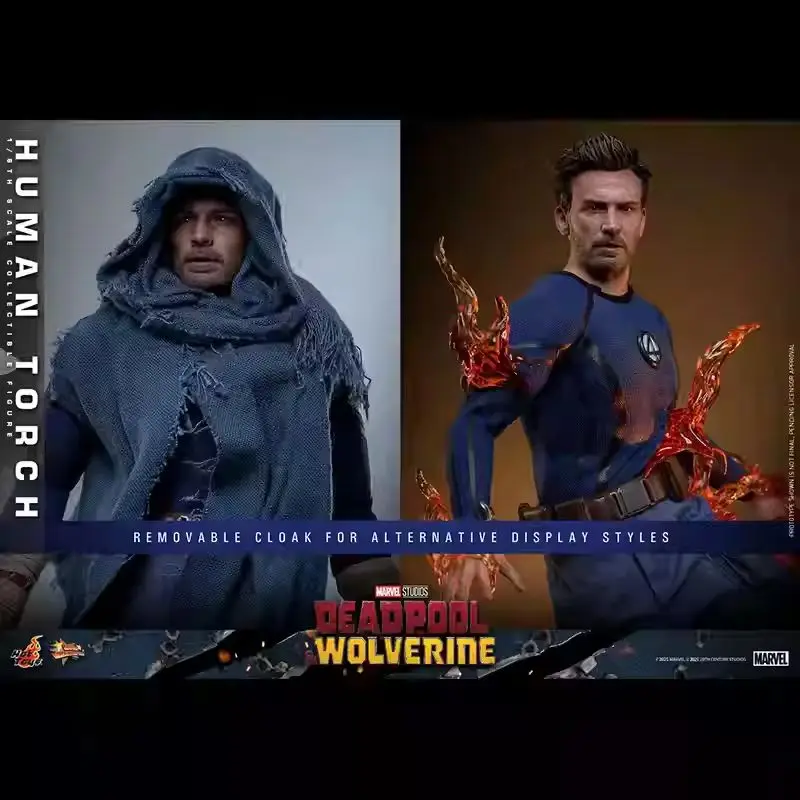

Коллекционная фигурка Hottoys MMS789 Marvel Human Torch - Детализированная модель персонажей Дэдпул и Волкер для взрослых коллекционеров