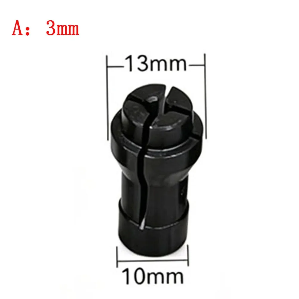 Metal Collet Kit For Engraving Machines Includes 3mm And 6mm Collets Chuck Nut Cap For Die Grinder Integration