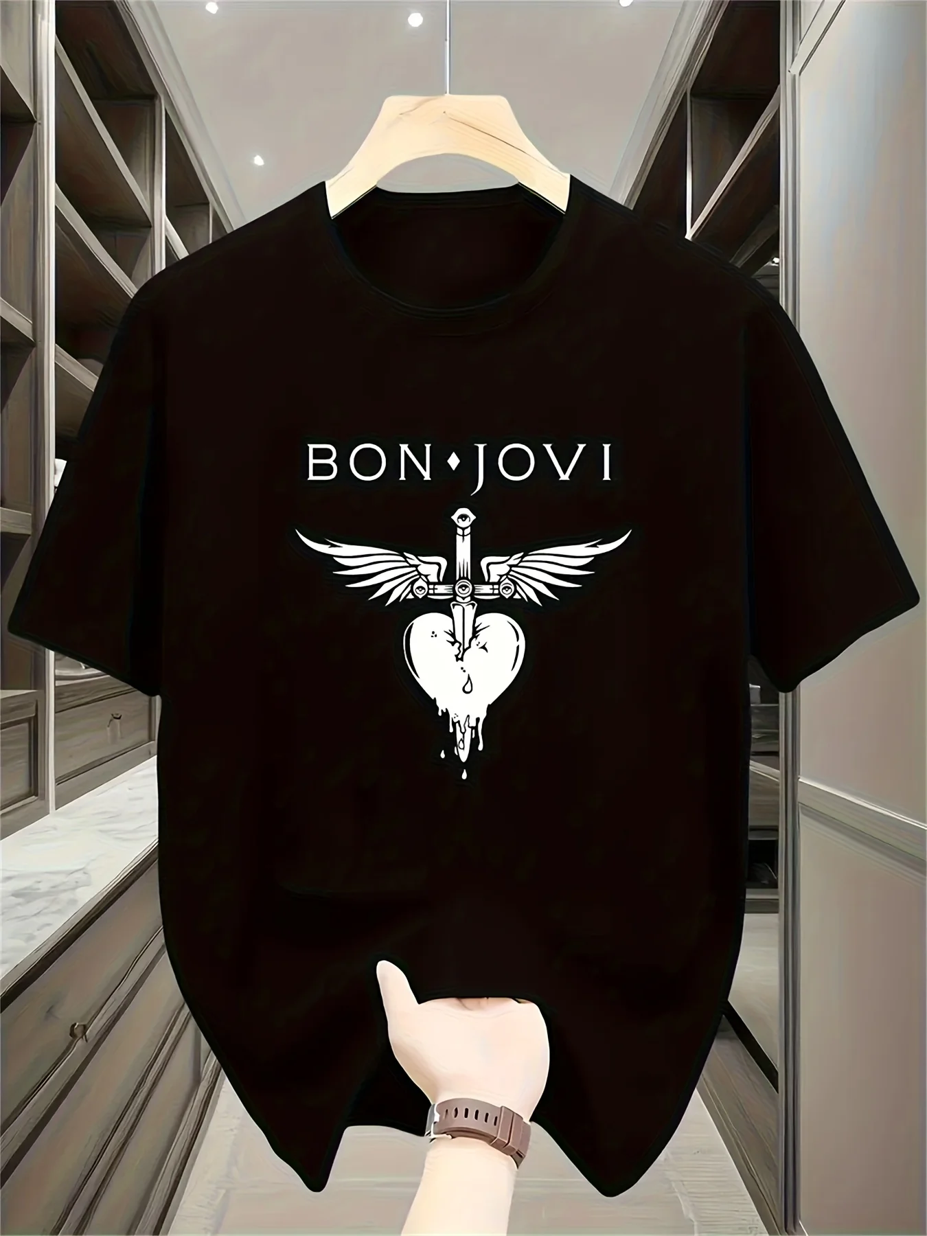 Men's Bon Jovi Grap…
