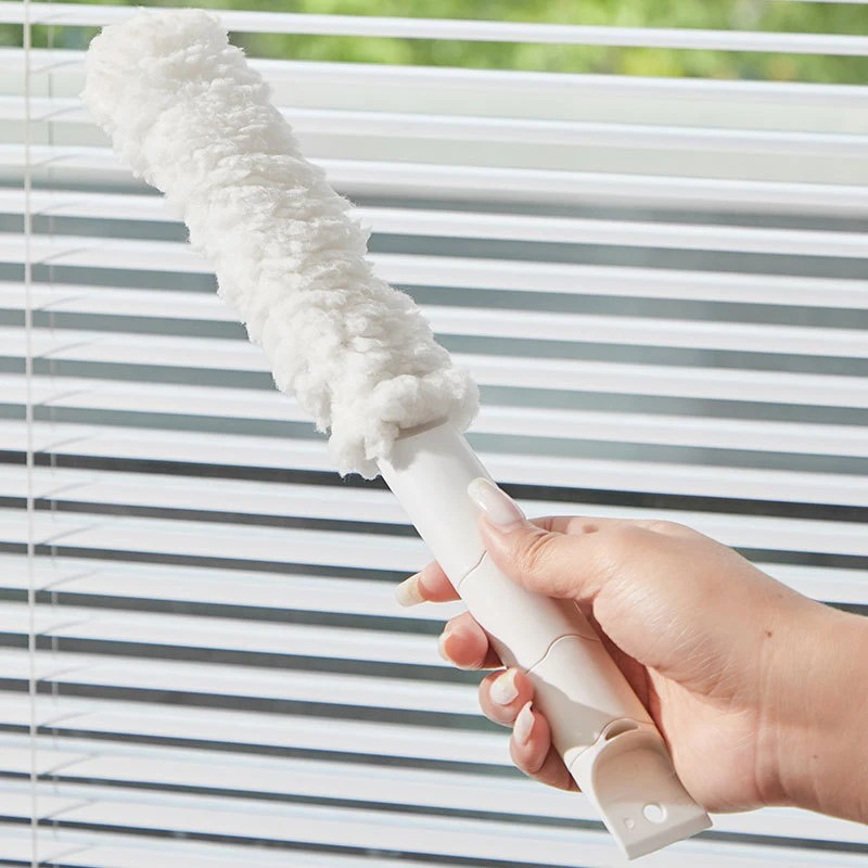 

Тряпки для жалюзи для чистки Мягкие тряпки для жалюзи из микрофибры со съемной крышкой Подвесная щетка для чистки двойного назначения Interval