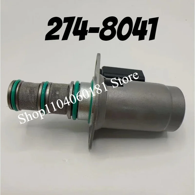 2748041 274-8041 12V Solenoid Valve for Loader 420E 428E 430E 420F 450F 901C 902 Machinery Parts