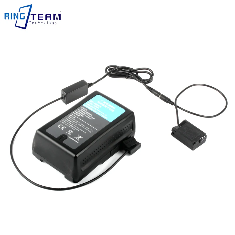 9V D-TAP auf EP-5G DC-Koppler (EN-EL25 Dummy-Akku) für Nikon Z50 ZFC Z30 – externes Stromkabel mit V-Mount-Akku