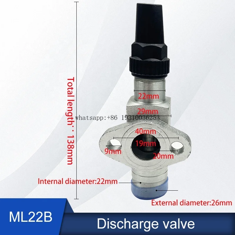 

Discharge And Suction Shutoff Valve For Compressor
