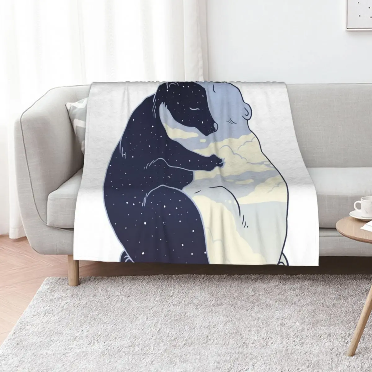 

Day and Night Throw Blanket Sofa Throw Kid'S Luxury St Sofas Blankets