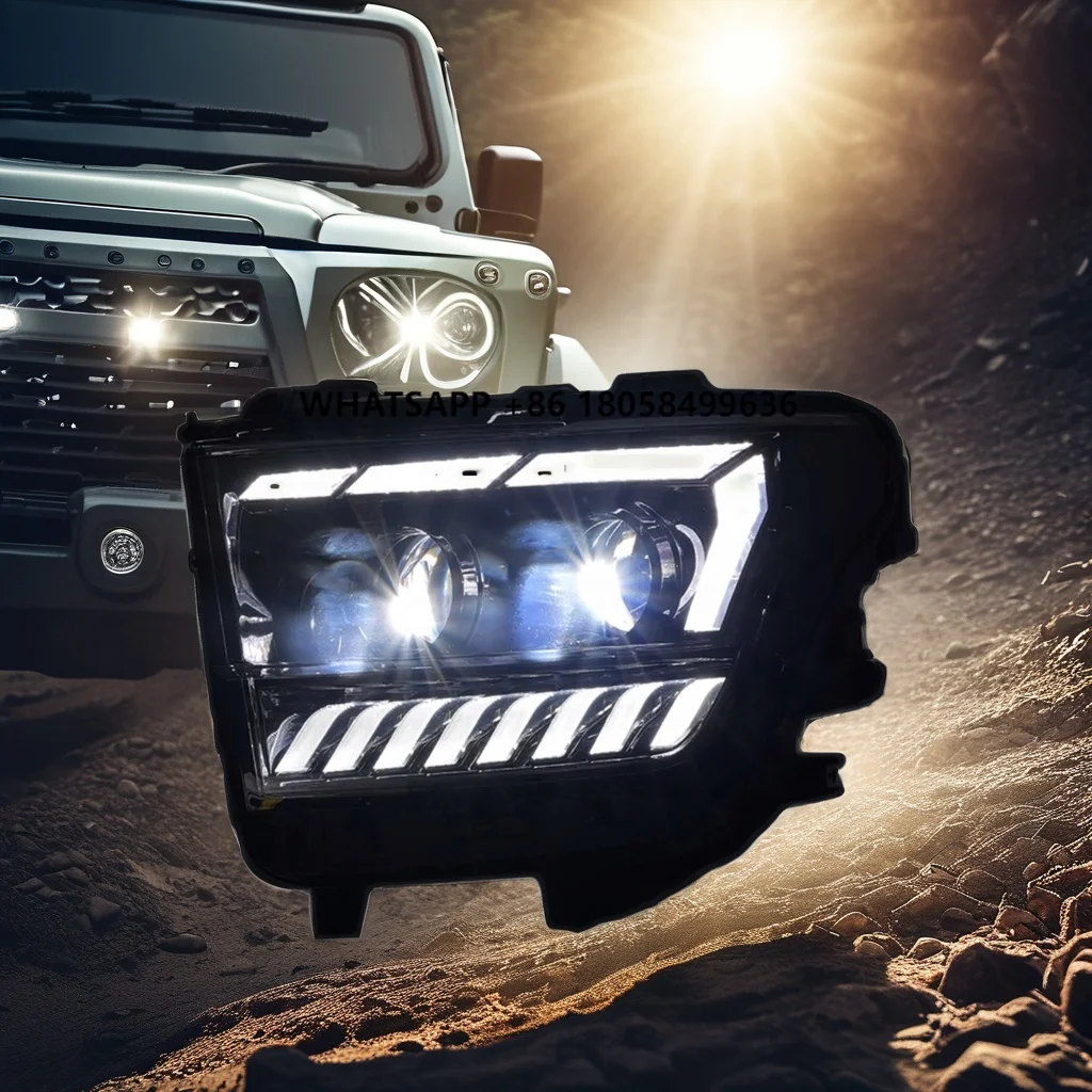 High-quality tank Headlight Assembly LED Headlight Automobile Lighting System Auto Parts Headlight