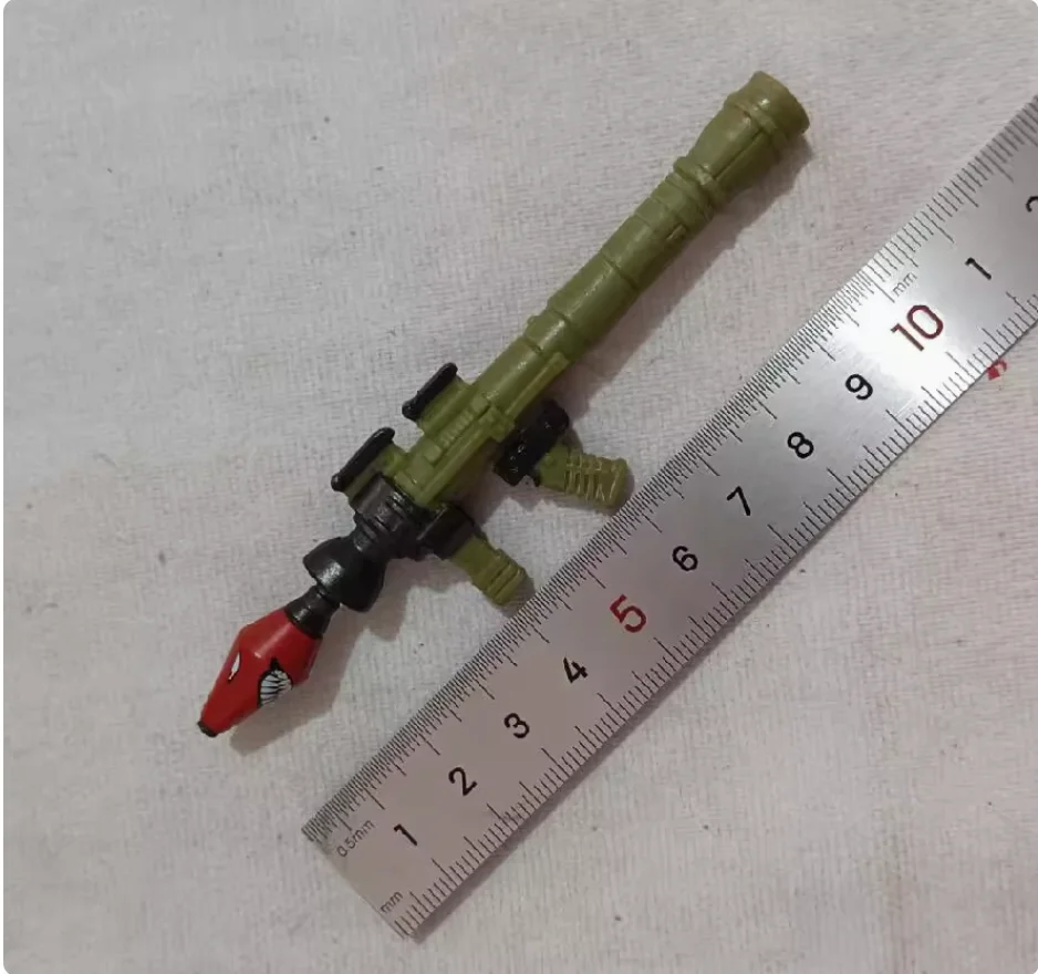 

1/12 Soldier Scene Accessories 11CM Bazooka Weapon Model Toy For 6'' Action Figure Doll Body In Stock