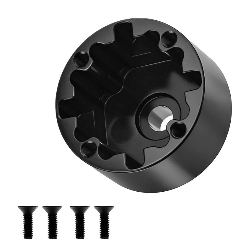 ل MJX 1/10/شاحنة 10208 سبائك الألومنيوم التفاضلية الإسكان مجموعة مركبة يتم التحكم بها عن بُعد الملحقات