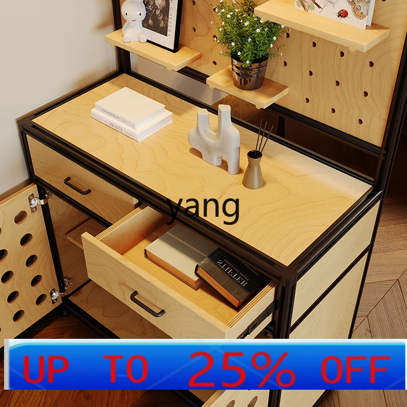 

Lmm medieval screen hole board cabinet, entrance cabinet, storage cabinet