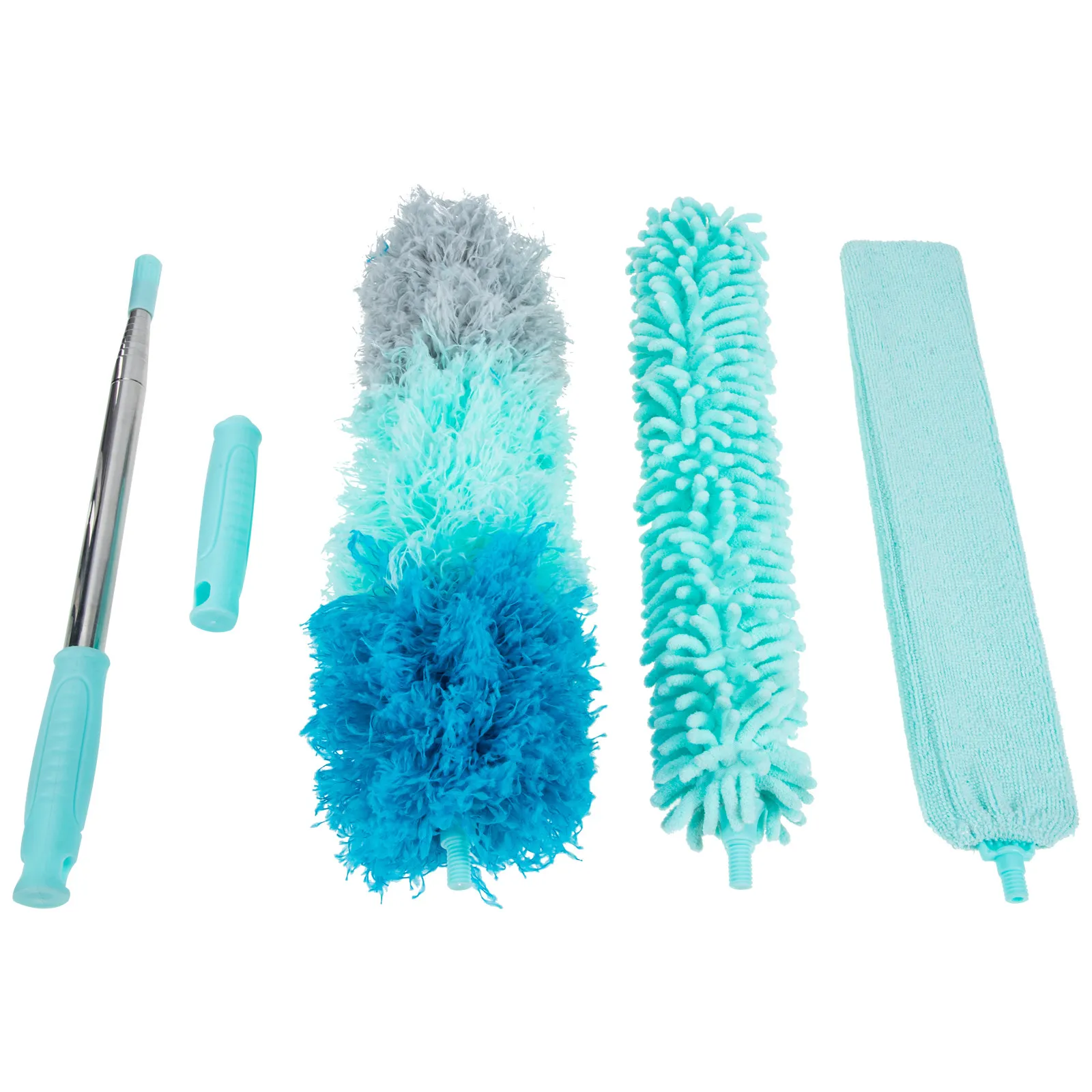 

Набор из 1 шт. Премиальная телескопическая щетка-дустер из синели для потолочных вентиляторов, зеркал, стеклянных ваз, для уборки дома, удаления пыли