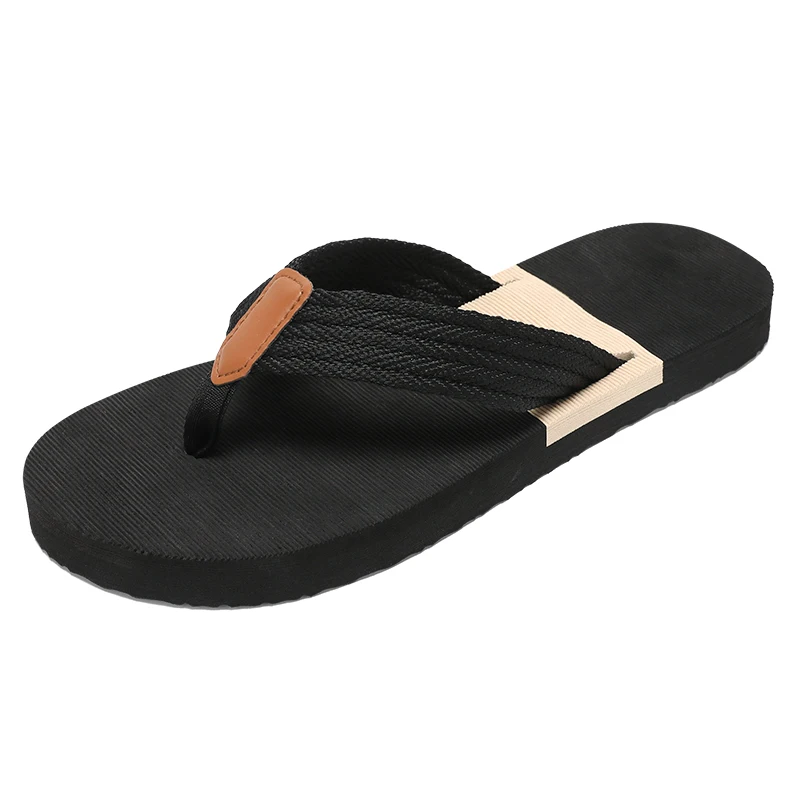 Outdoor non-slip lightweight men's slippers summer casual beach shoes comfortable vacation sandals men's shoes flip-flops