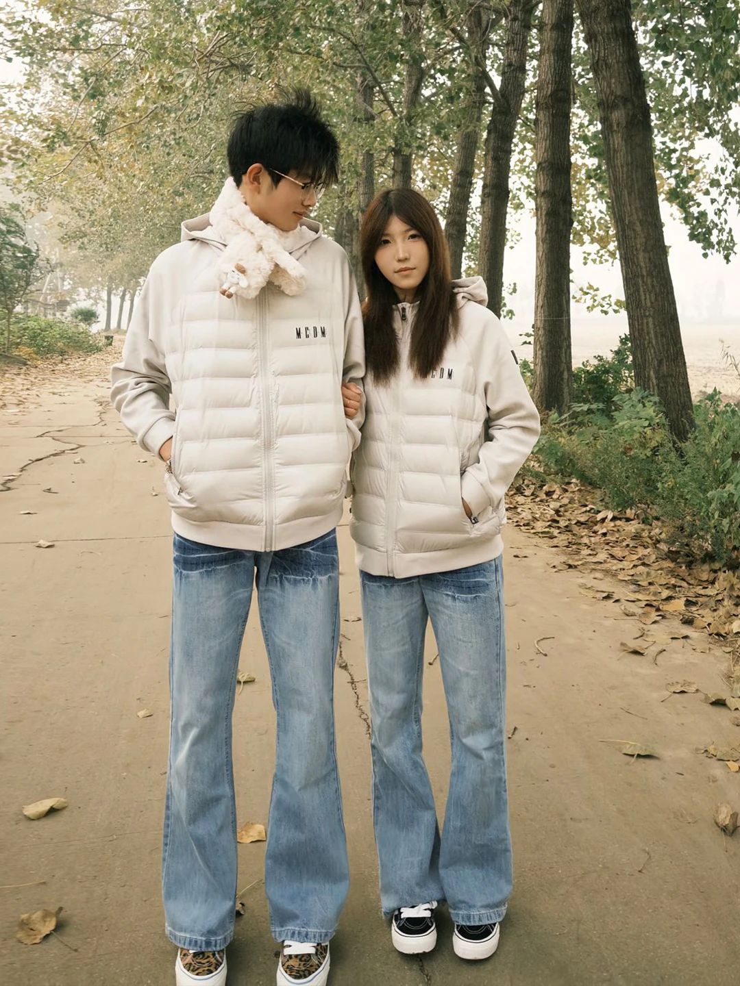 

Мужские джинсы прямого кроя с синим узором «Молния», в стиле High Street, осенне-зимние, Cleanfit, расклешенные брюки-клеш