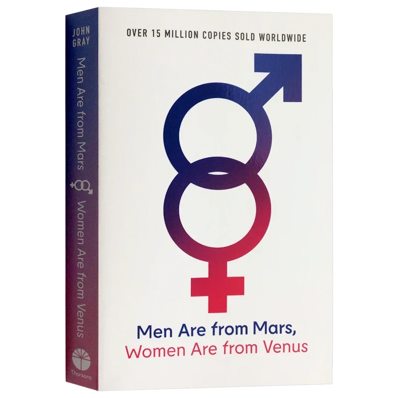 Men Are from Mars Women Are from Venus, Bestselling books in english, Fiction novels 9780722538449